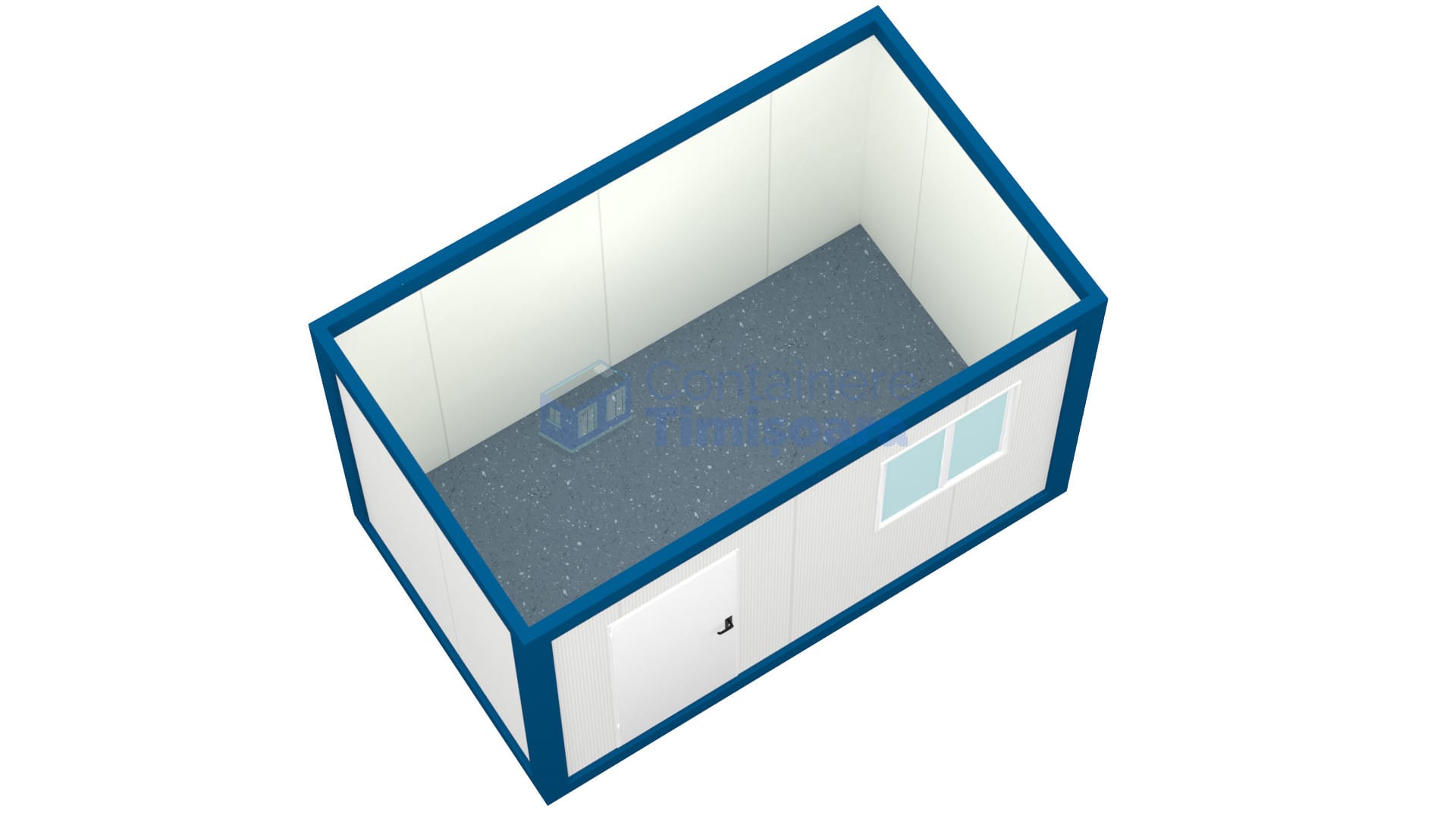 container birou timisoara 4metri 1geam albastru1