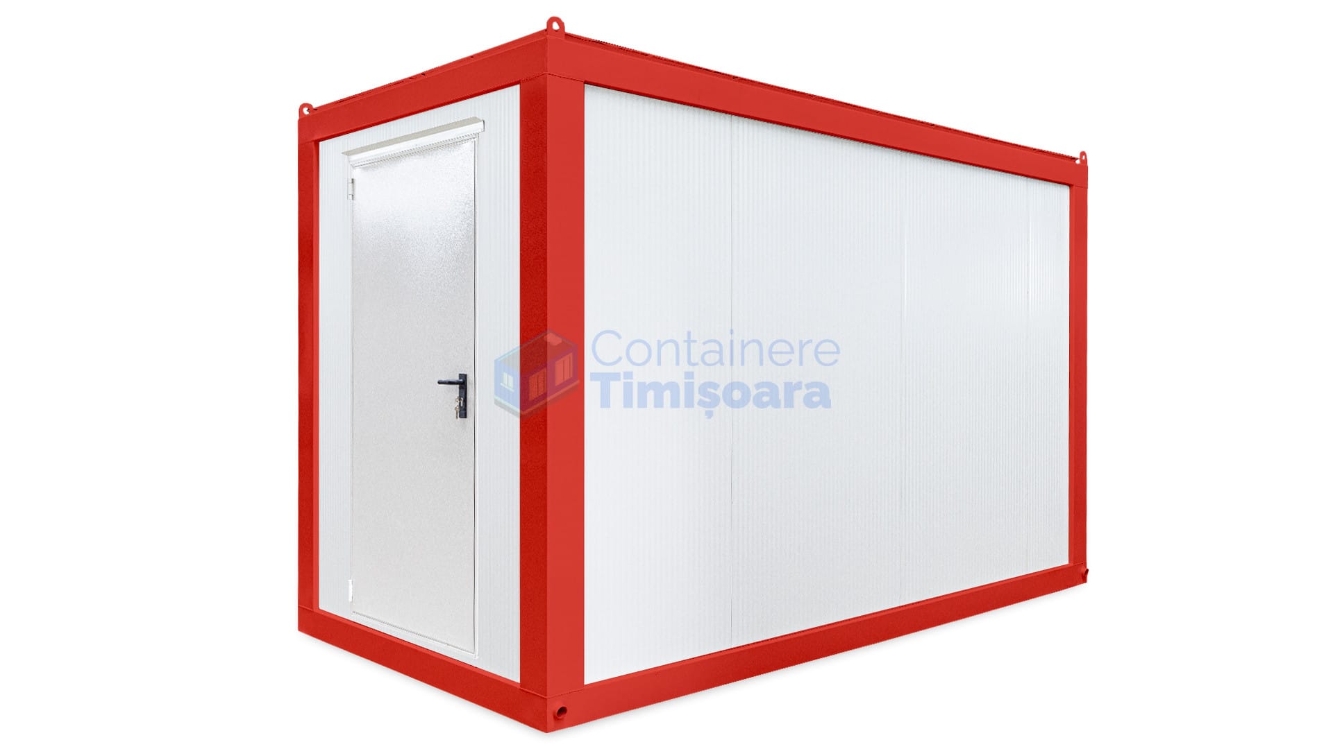 container depozitare timisoara 4metri rosu