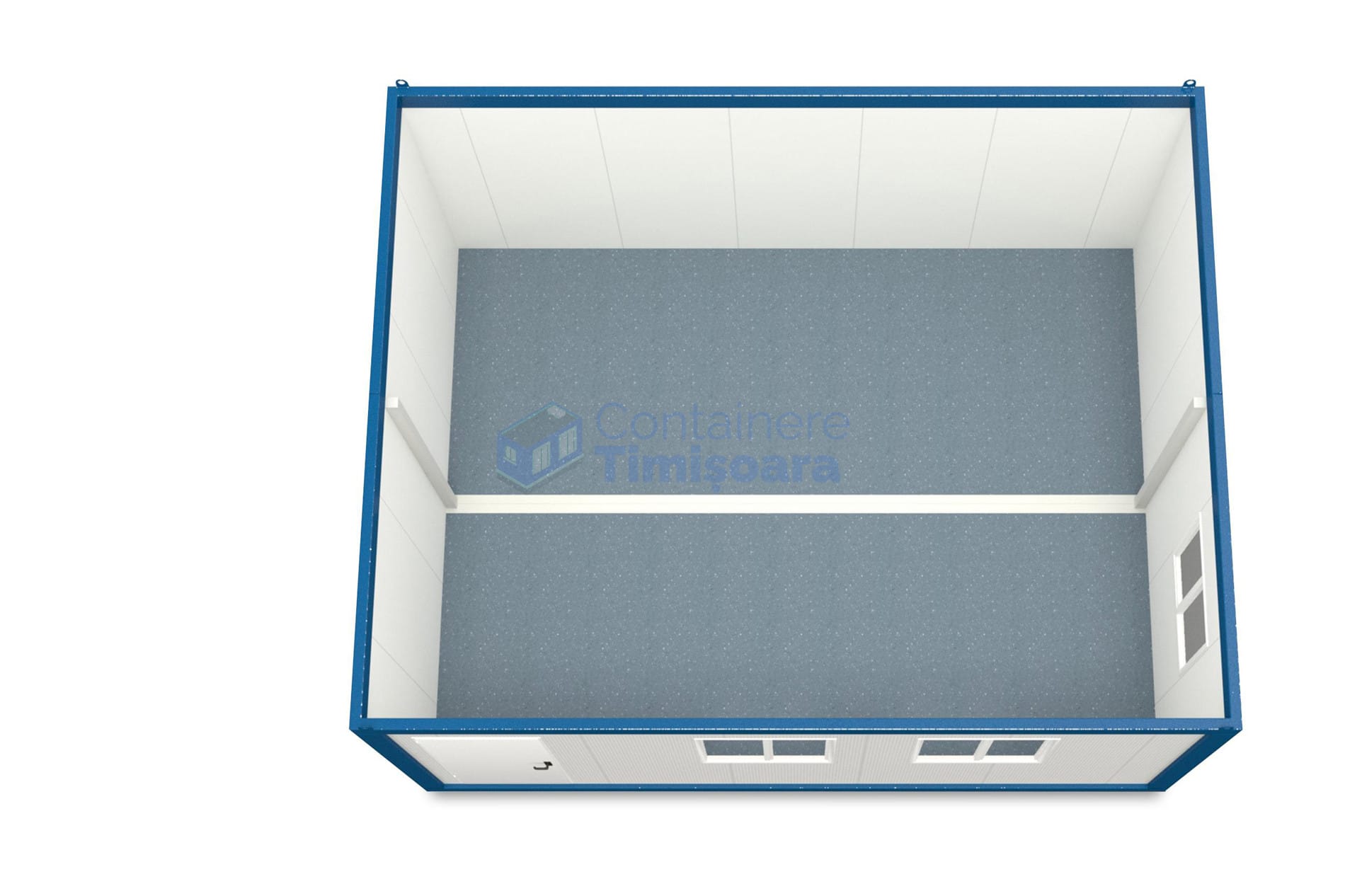 container modular timisoara 6x48m albastru2