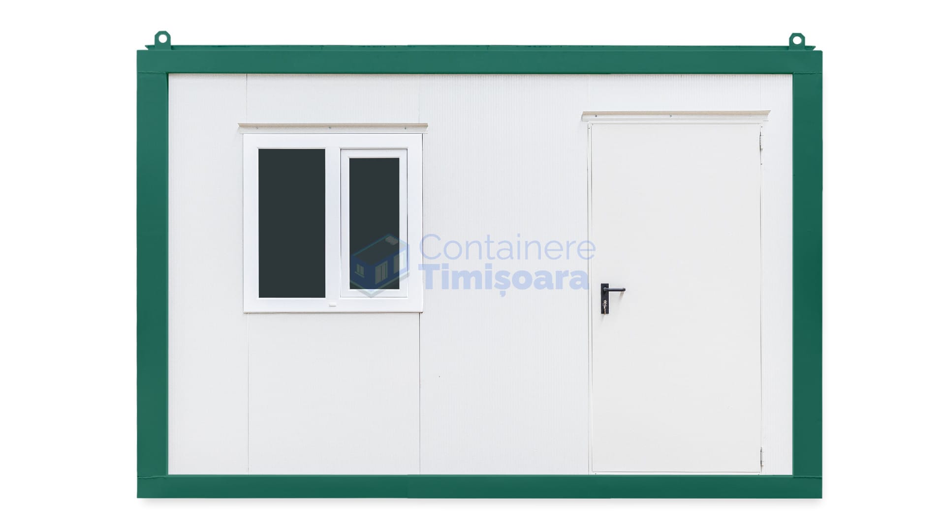 container santier timisoara 4metri 1geam verde