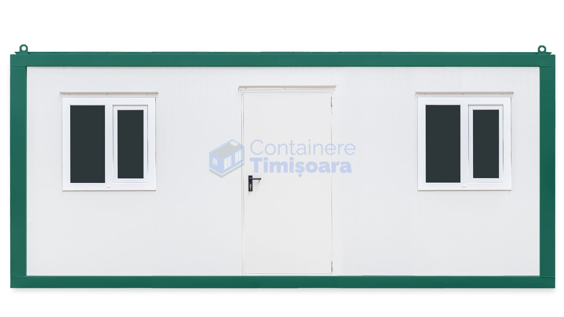 container santier timisoara 6metri 2geamuri verde